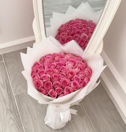 Blush 25 Pink Rose Bouquet
